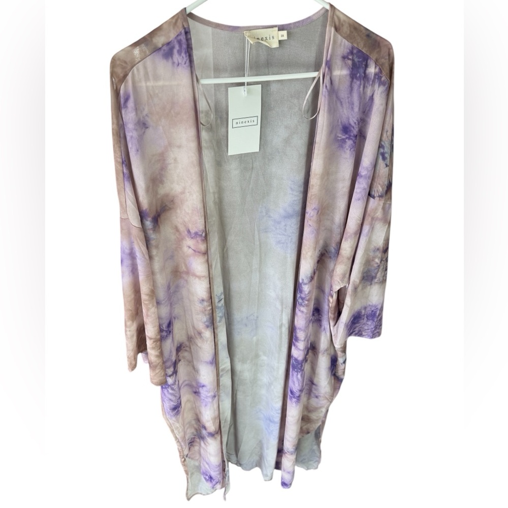 NWT Tie Die Kimono Inspired Top